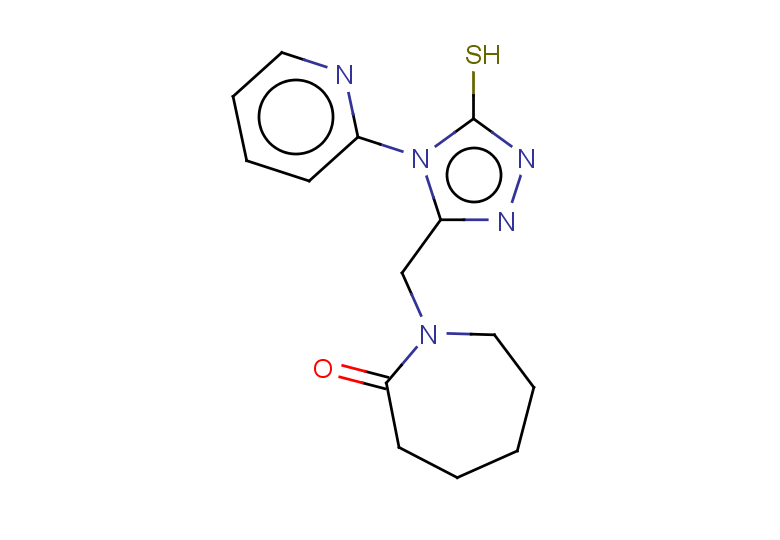 1-{[4-(pyridin-2-yl)-5-sulfanyl-4H-1,2,4-triazol-3-yl]methyl}azepan-2-one