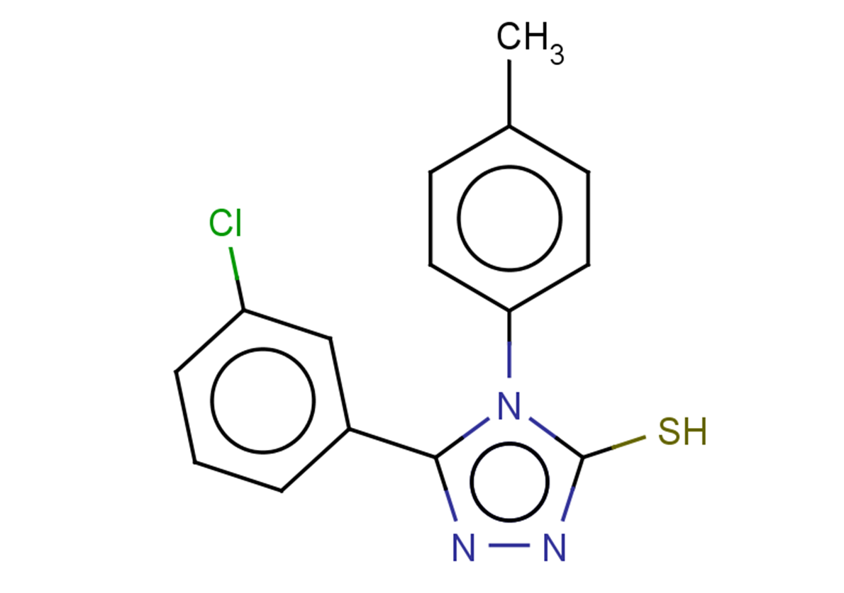 5-(3-chlorophenyl)-4-(4-methylphenyl)-4H-1,2,4-triazole-3-thiol