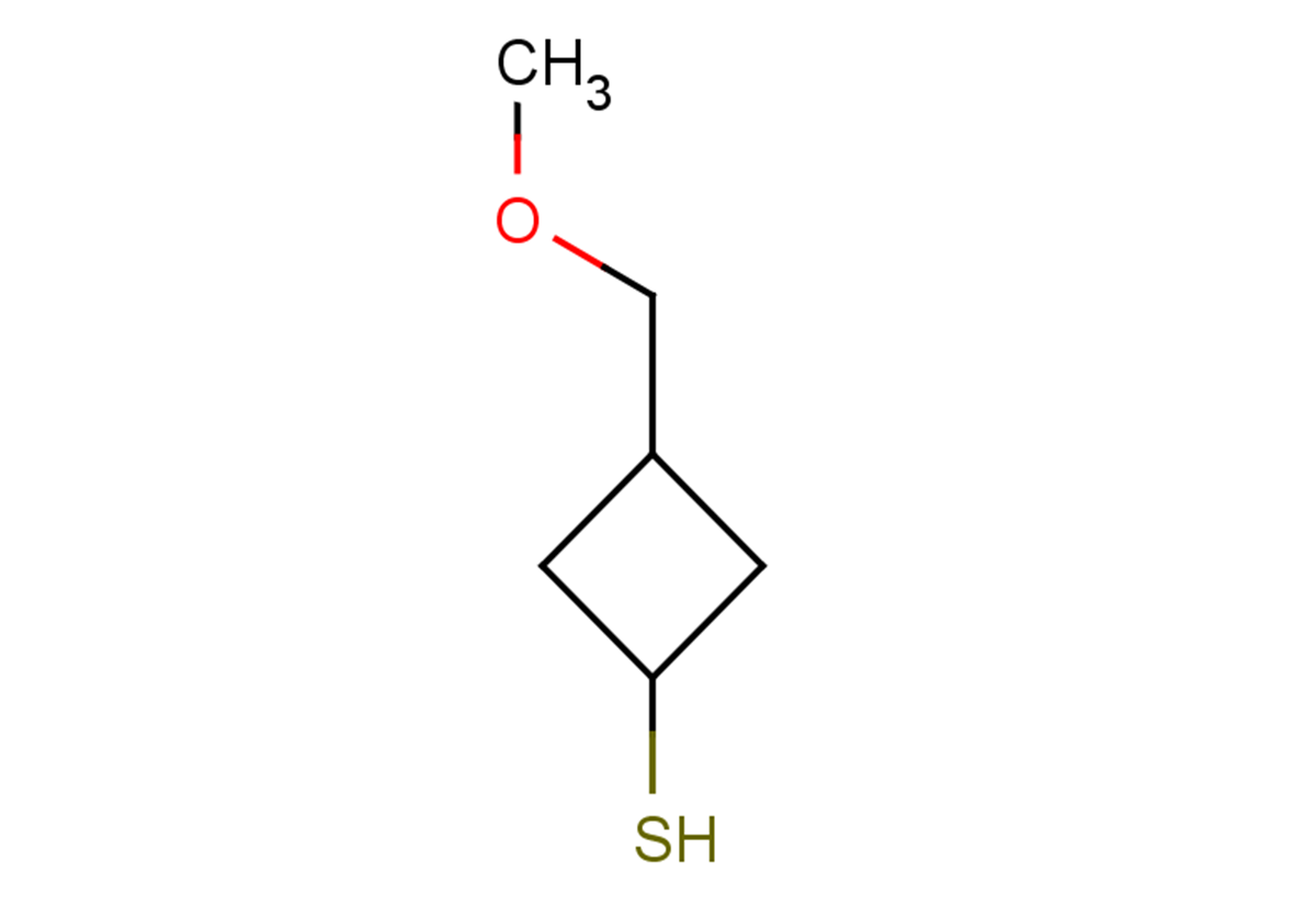 3-(methoxymethyl)cyclobutane-1-thiol, Mixture of diastereomers