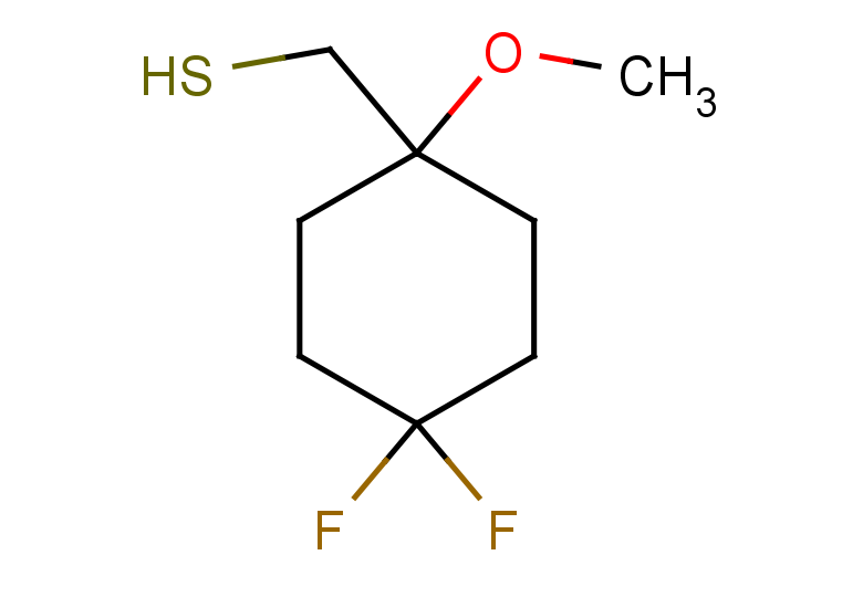 (4,4-difluoro-1-methoxycyclohexyl)methanethiol