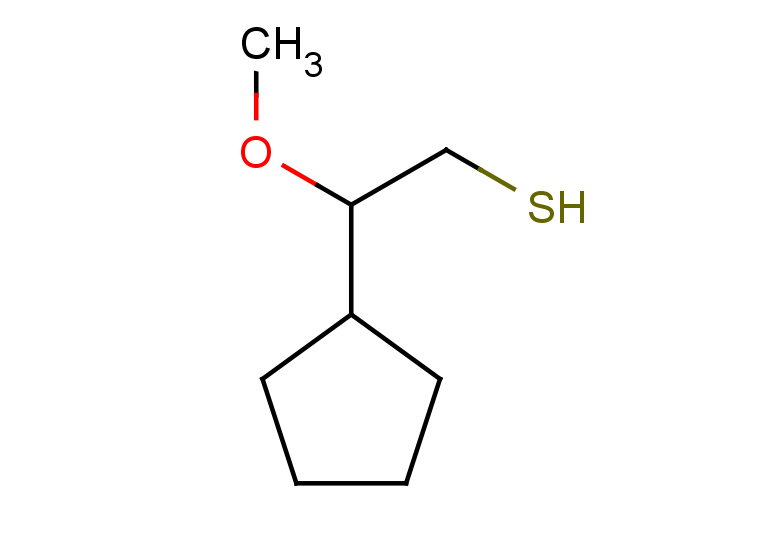 2-cyclopentyl-2-methoxyethane-1-thiol