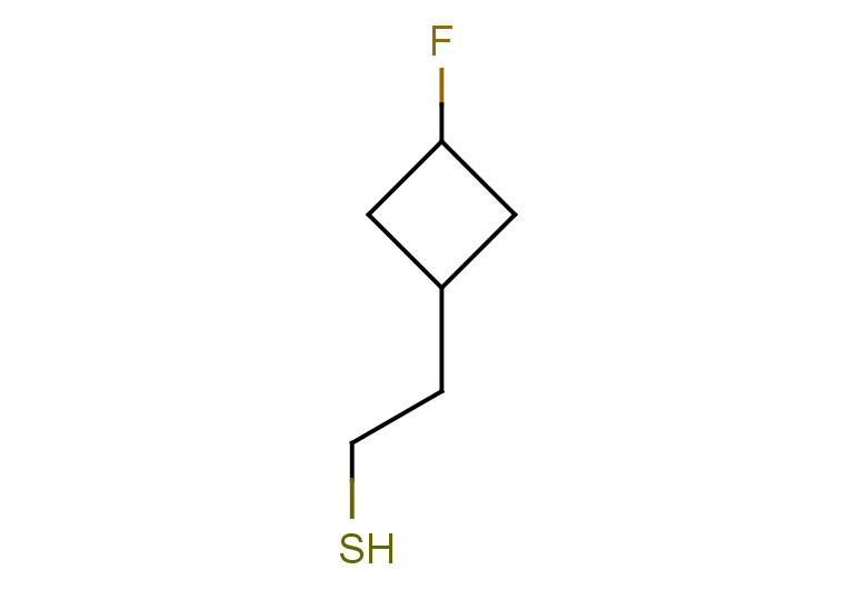 2-(3-fluorocyclobutyl)ethane-1-thiol, Mixture of diastereomers