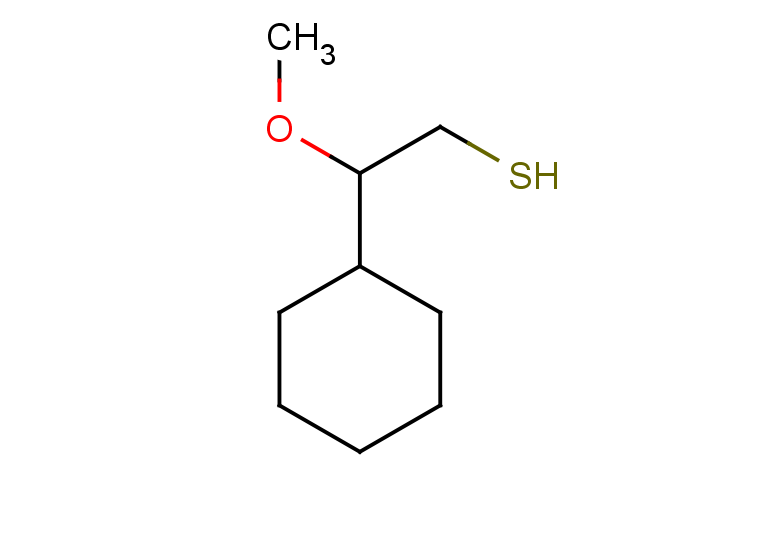 2-cyclohexyl-2-methoxyethane-1-thiol