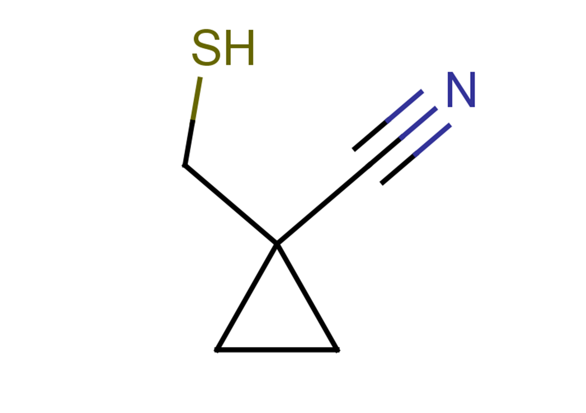 1-(sulfanylmethyl)cyclopropane-1-carbonitrile
