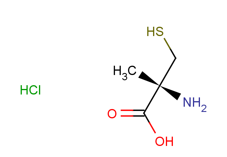 (2R)-2-amino-2-methyl-3-sulfanylpropanoic acid hydrochloride