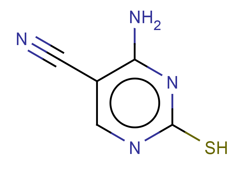 4-amino-2-sulfanylpyrimidine-5-carbonitrile