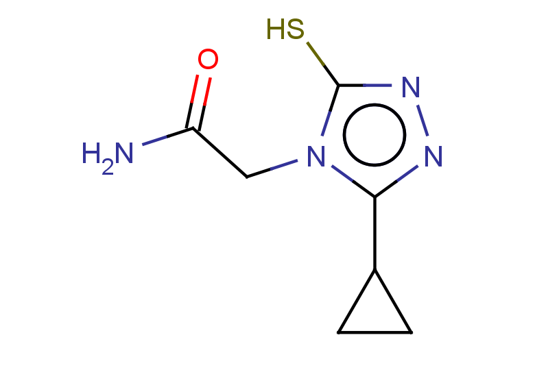 2-(3-cyclopropyl-5-sulfanyl-4H-1,2,4-triazol-4-yl)acetamide