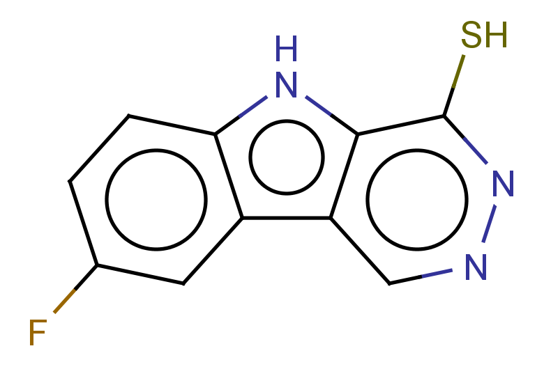 8-fluoro-5H-pyridazino[4,5-b]indole-4-thiol