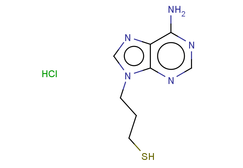 3-(6-amino-9H-purin-9-yl)propane-1-thiol hydrochloride
