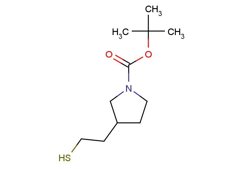 tert-butyl 3-(2-sulfanylethyl)pyrrolidine-1-carboxylate