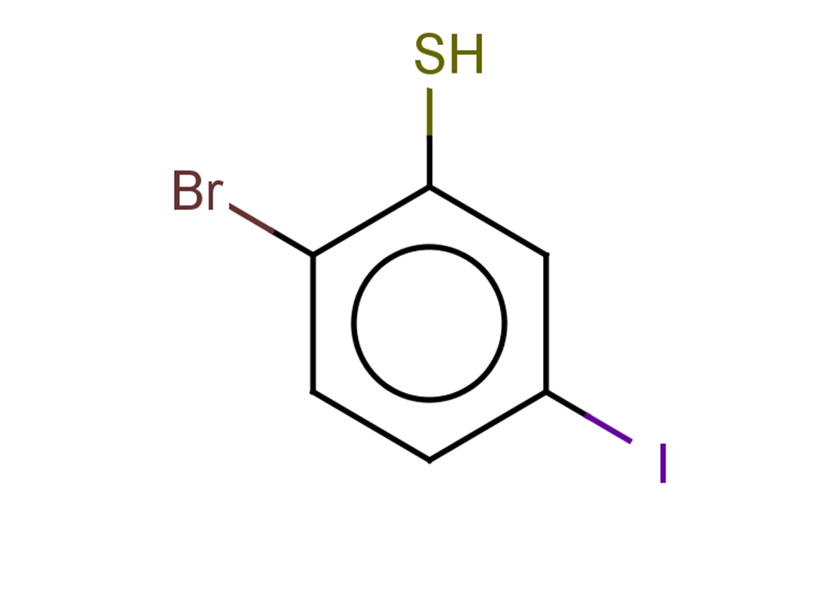 2-bromo-5-iodobenzene-1-thiol