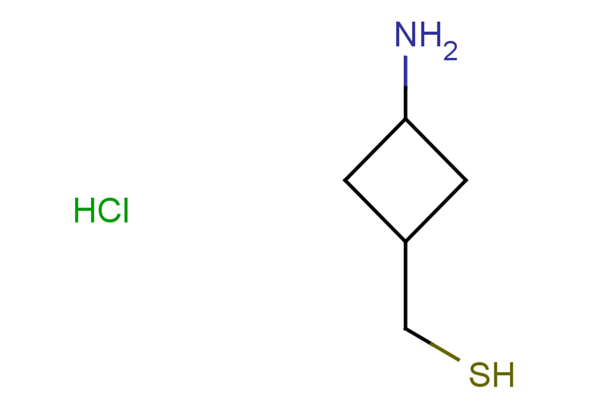 (3-aminocyclobutyl)methanethiol hydrochloride
