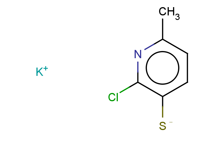 potassium (2-chloro-6-methylpyridin-3-yl)sulfanide