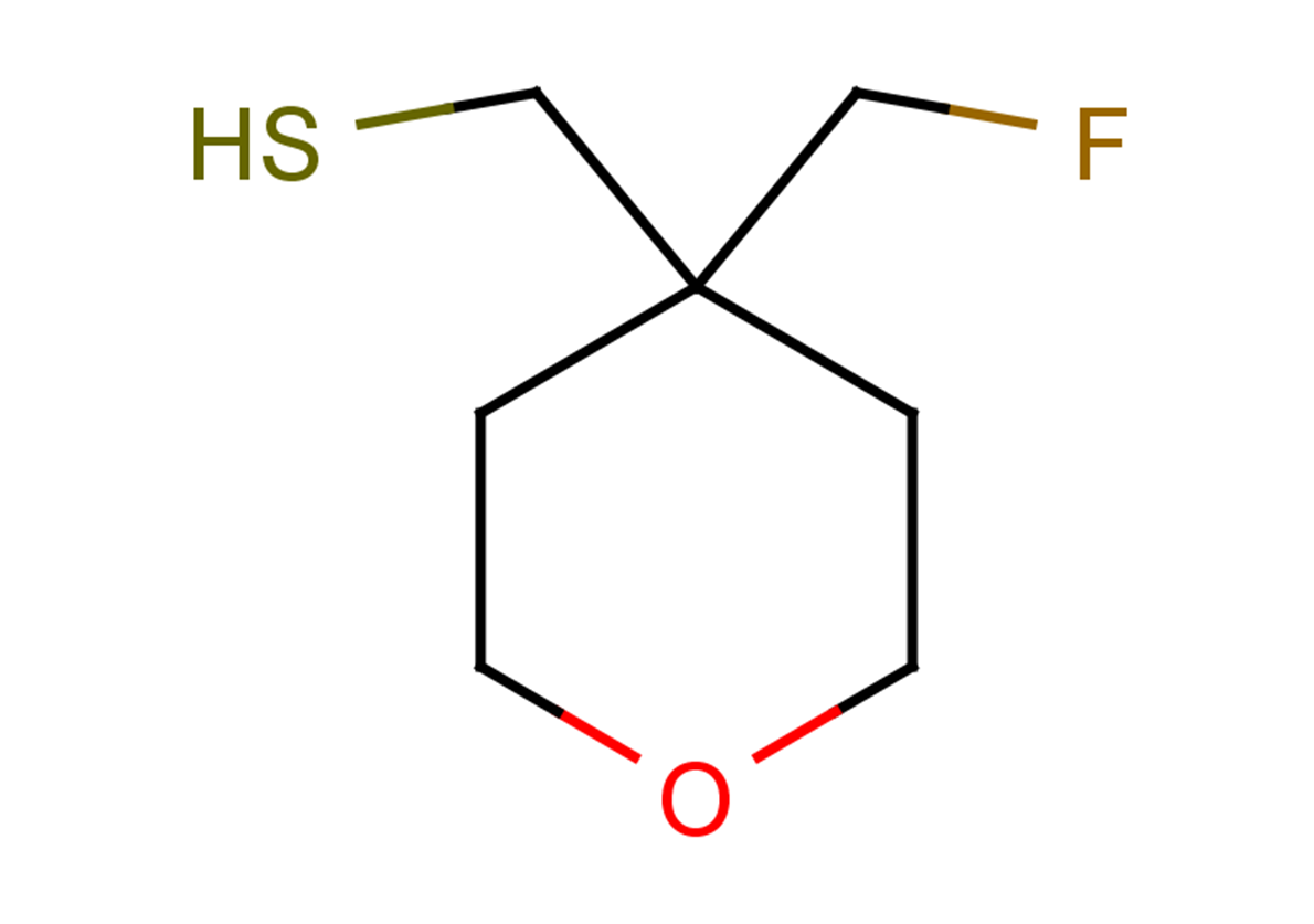 [4-(fluoromethyl)oxan-4-yl]methanethiol