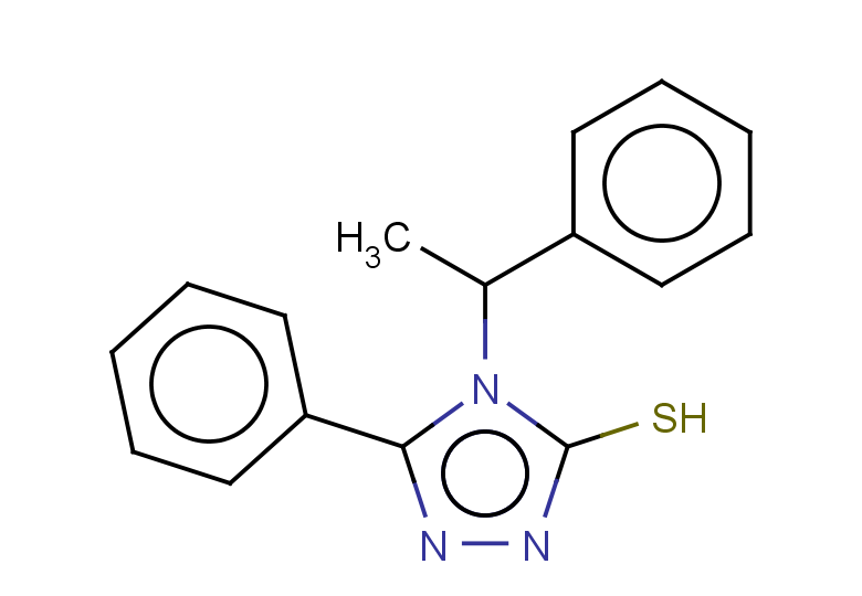 5-phenyl-4-(1-phenylethyl)-4H-1,2,4-triazole-3-thiol