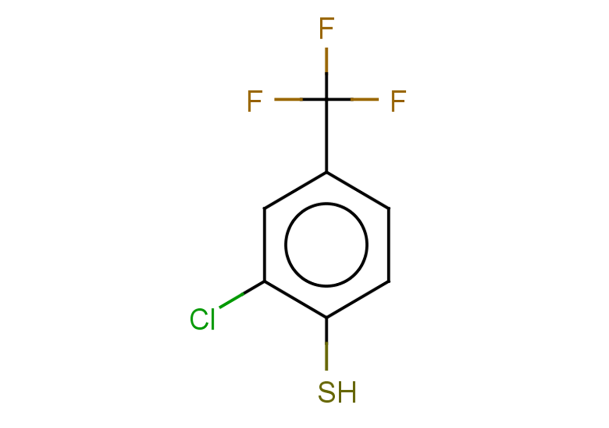 2-chloro-4-(trifluoromethyl)benzene-1-thiol