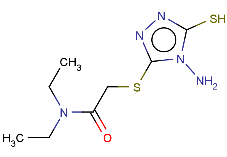 2-[(4-amino-5-sulfanyl-4H-1,2,4-triazol-3-yl)sulfanyl]-N,N-diethylacetamide