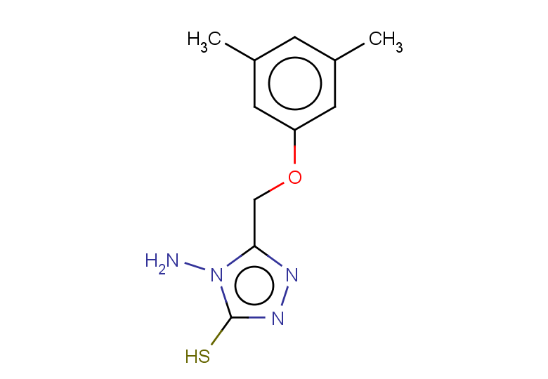 4-amino-5-(3,5-dimethylphenoxymethyl)-4H-1,2,4-triazole-3-thiol