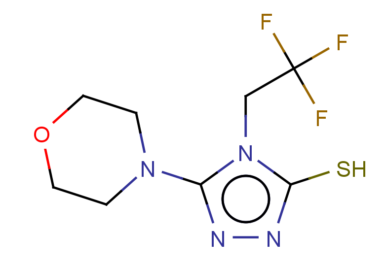 5-(morpholin-4-yl)-4-(2,2,2-trifluoroethyl)-4H-1,2,4-triazole-3-thiol