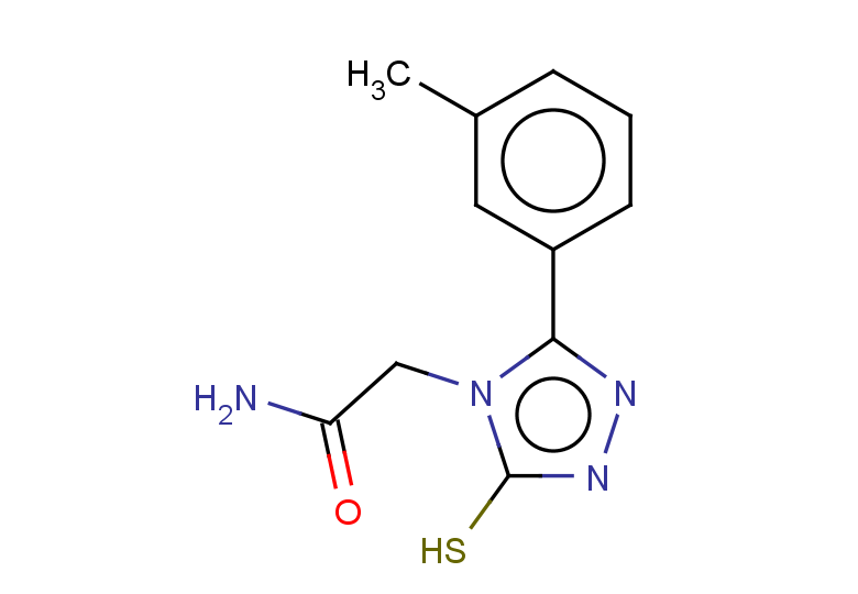 2-[3-(3-methylphenyl)-5-sulfanyl-4H-1,2,4-triazol-4-yl]acetamide
