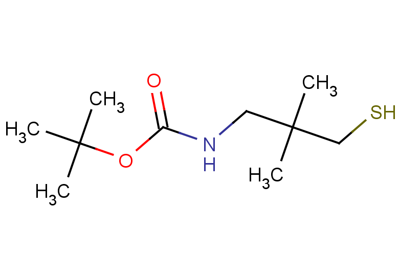 tert-butyl N-(2,2-dimethyl-3-sulfanylpropyl)carbamate