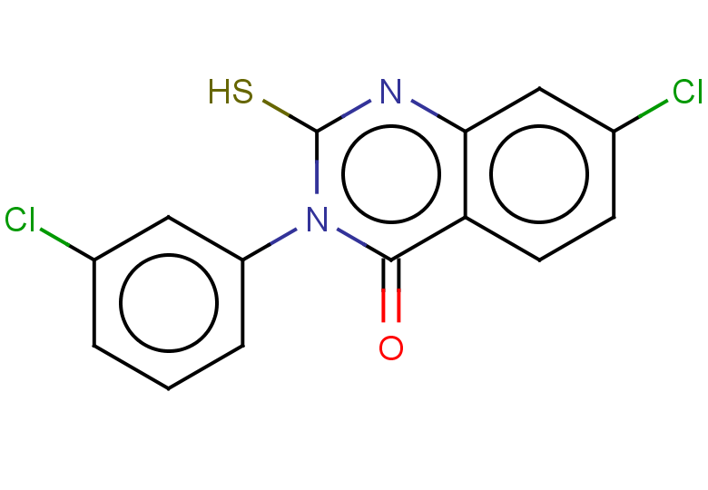 7-chloro-3-(3-chlorophenyl)-2-sulfanyl-3,4-dihydroquinazolin-4-one