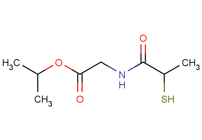 propan-2-yl 2-(2-sulfanylpropanamido)acetate