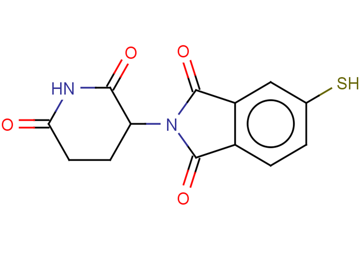 2-(2,6-dioxopiperidin-3-yl)-5-sulfanyl-2,3-dihydro-1H-isoindole-1,3-dione
