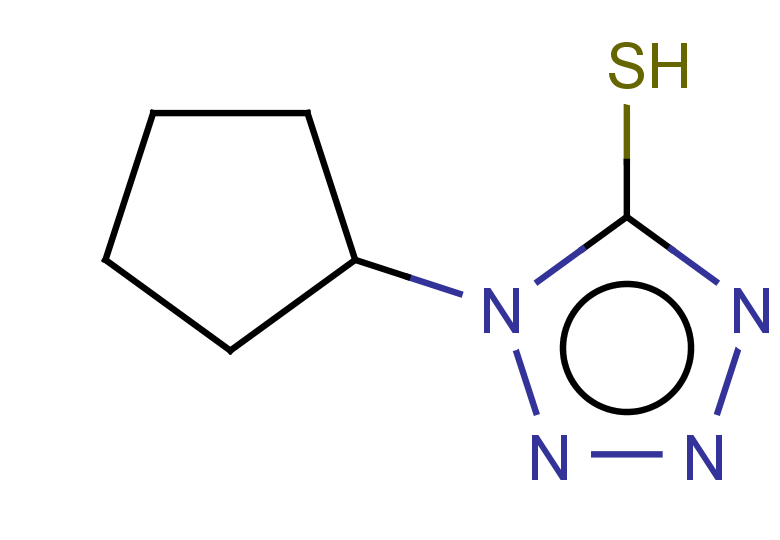 1-cyclopentyl-1H-1,2,3,4-tetrazole-5-thiol
