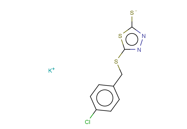 potassium (5-{[(4-chlorophenyl)methyl]sulfanyl}-1,3,4-thiadiazol-2-yl)sulfanide