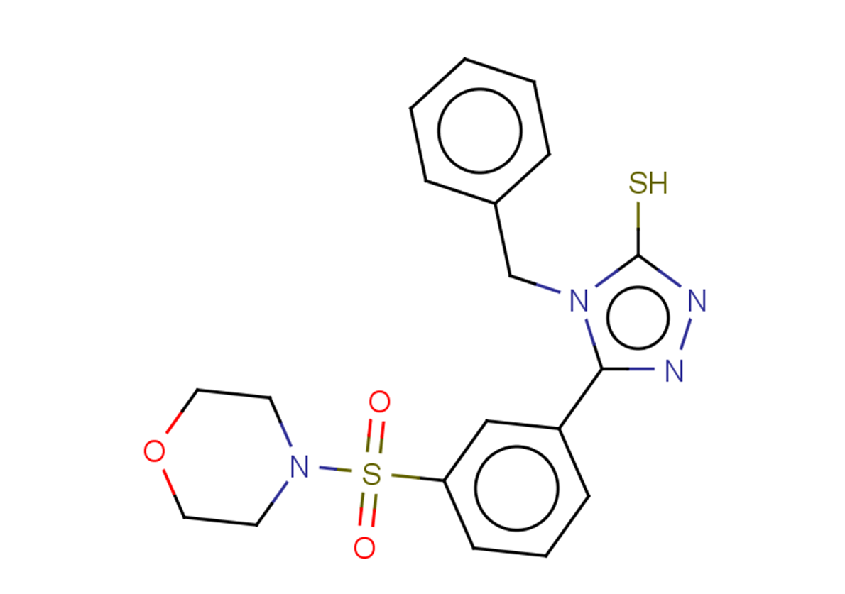 4-benzyl-5-[3-(morpholine-4-sulfonyl)phenyl]-4H-1,2,4-triazole-3-thiol