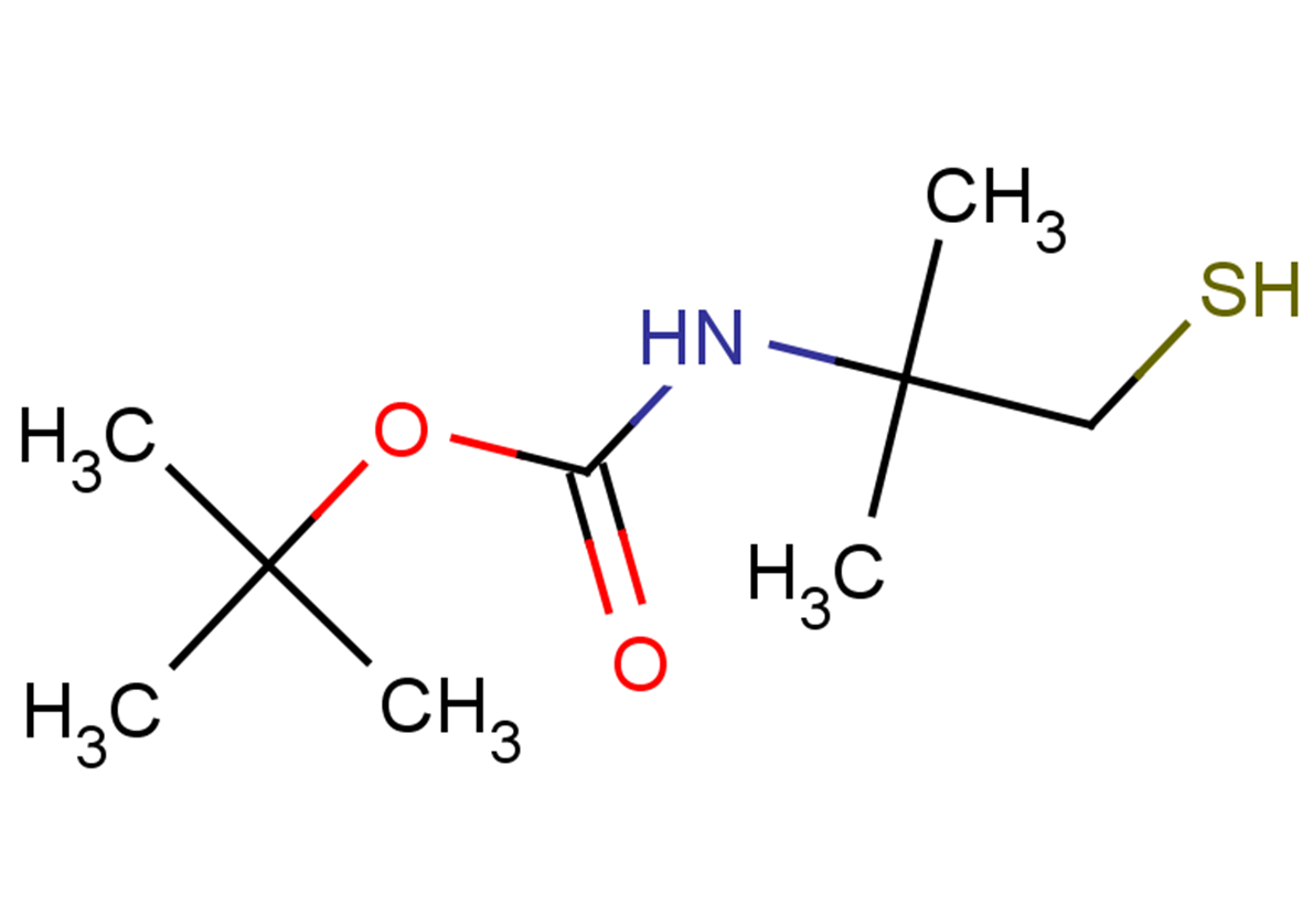 tert-butyl N-(2-methyl-1-sulfanylpropan-2-yl)carbamate