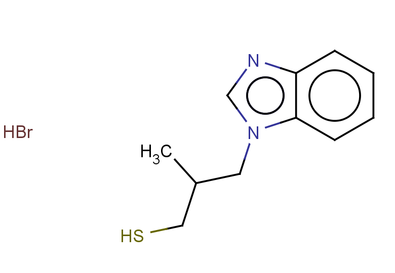 3-(1H-1,3-benzodiazol-1-yl)-2-methylpropane-1-thiol hydrobromide