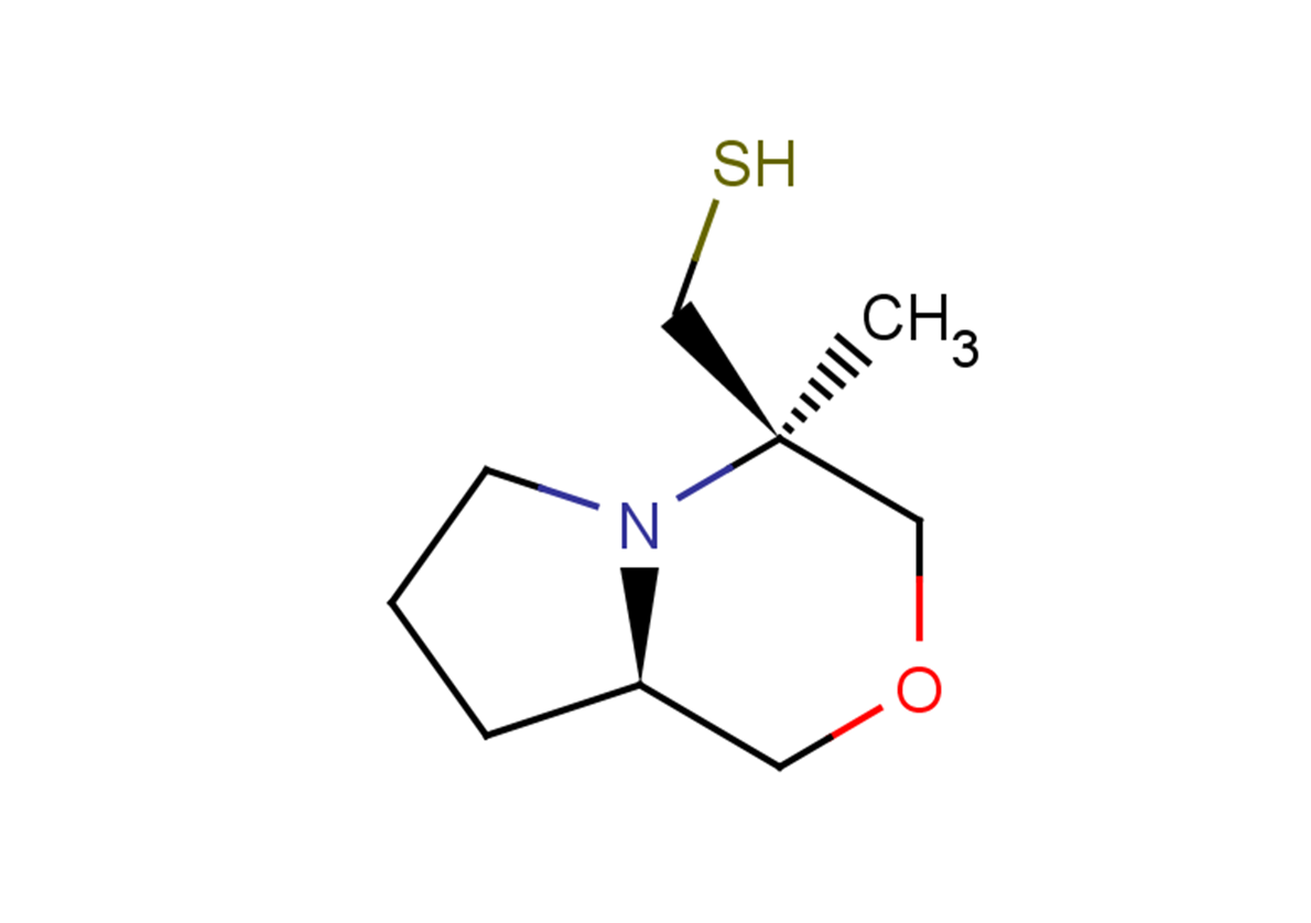 [(4R,8aR)-4-methyl-hexahydro-1H-pyrrolo[2,1-c][1,4]oxazin-4-yl]methanethiol