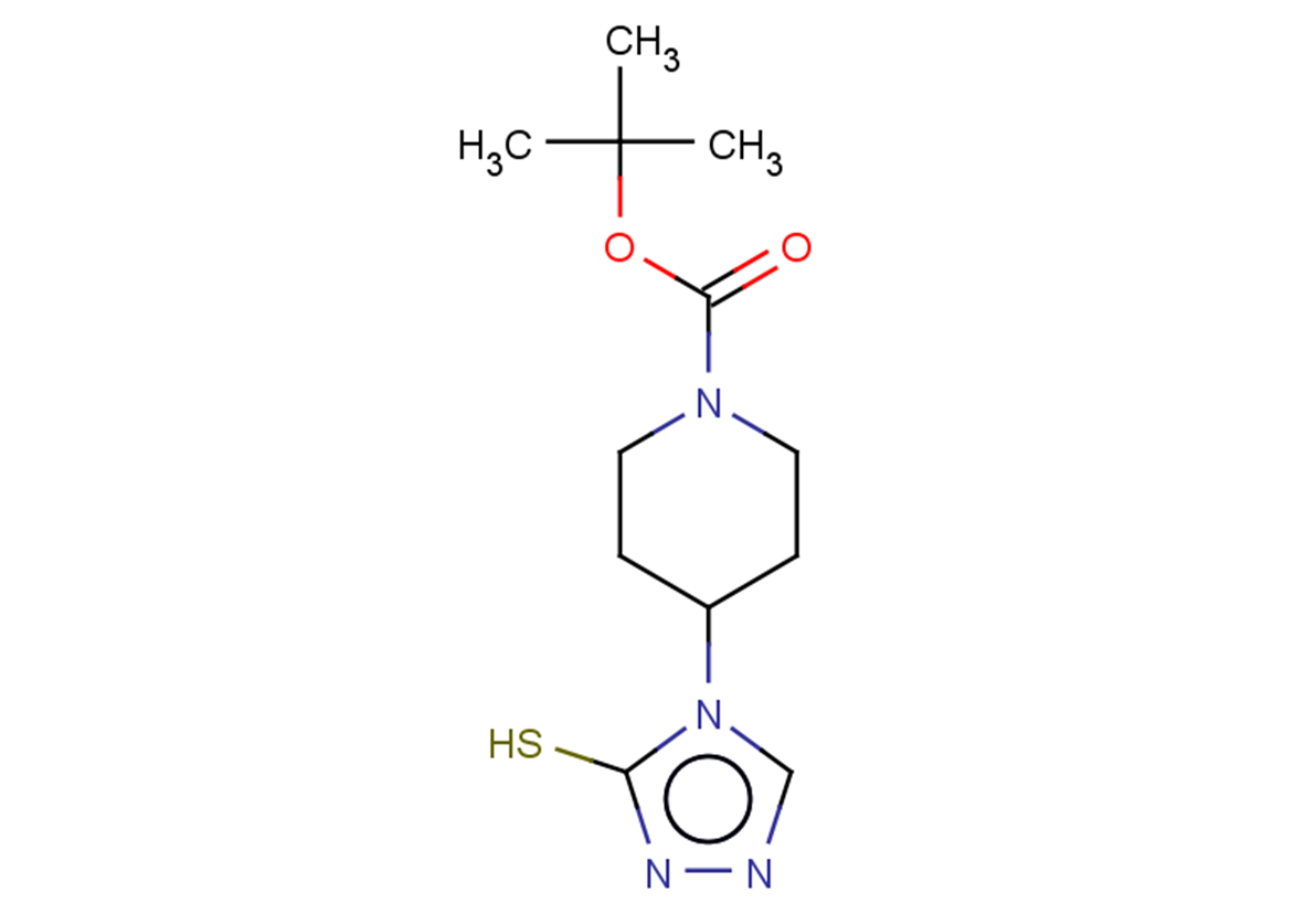 tert-butyl 4-(3-sulfanyl-4H-1,2,4-triazol-4-yl)piperidine-1-carboxylate