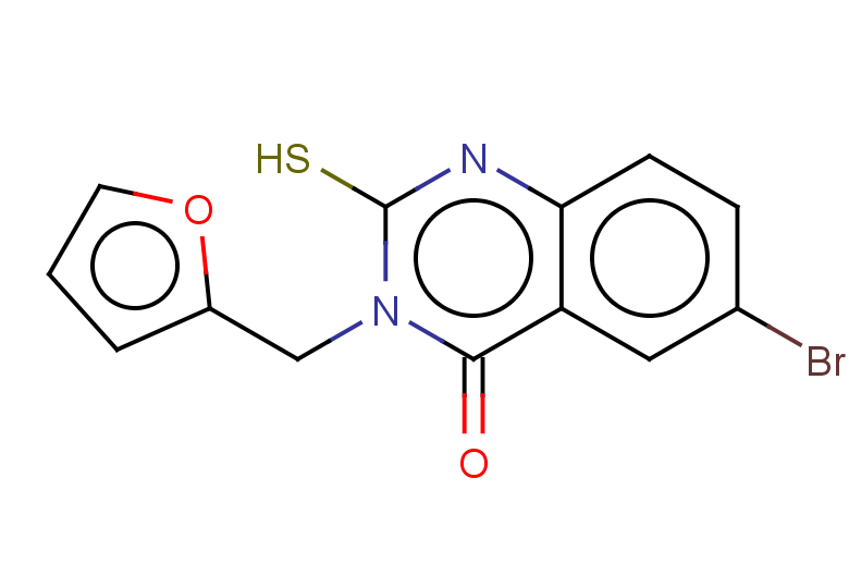 6-bromo-3-(furan-2-ylmethyl)-2-sulfanyl-3,4-dihydroquinazolin-4-one