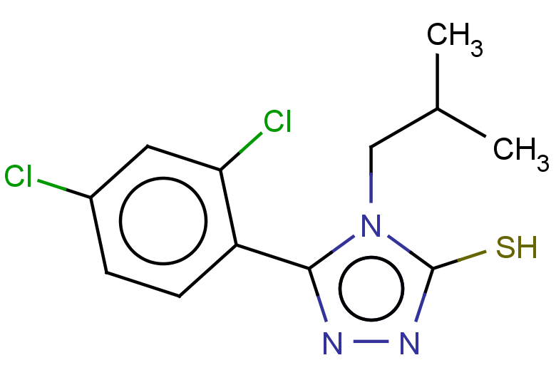 5-(2,4-dichlorophenyl)-4-(2-methylpropyl)-4H-1,2,4-triazole-3-thiol