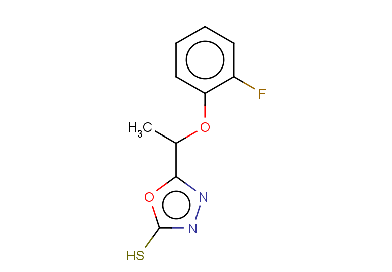 5-[1-(2-fluorophenoxy)ethyl]-1,3,4-oxadiazole-2-thiol
