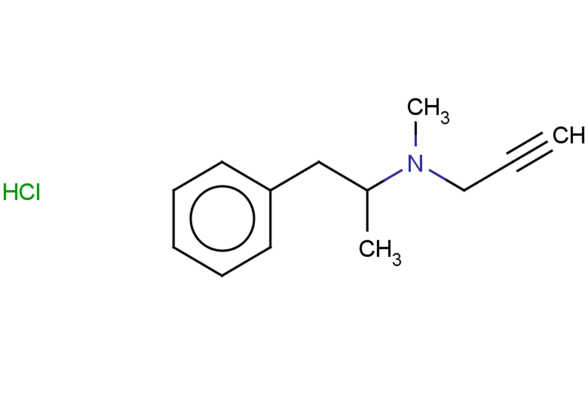 methyl(1-phenylpropan-2-yl)prop-2-yn-1-ylamine hydrochloride