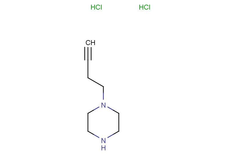 1-(but-3-yn-1-yl)piperazine dihydrochloride