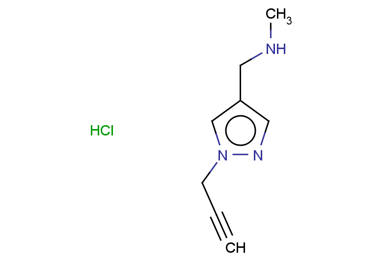 methyl({[1-(prop-2-yn-1-yl)-1H-pyrazol-4-yl]methyl})amine hydrochloride