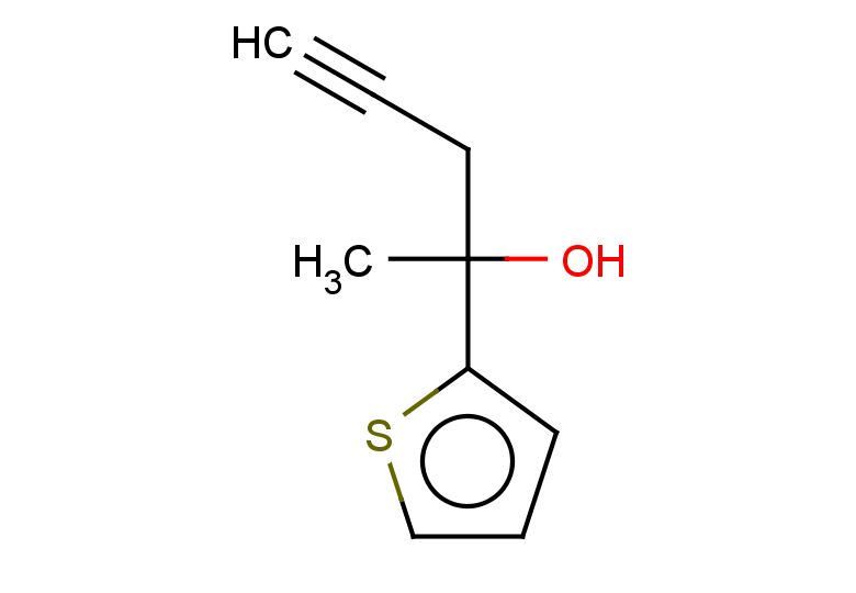 2-(thiophen-2-yl)pent-4-yn-2-ol
