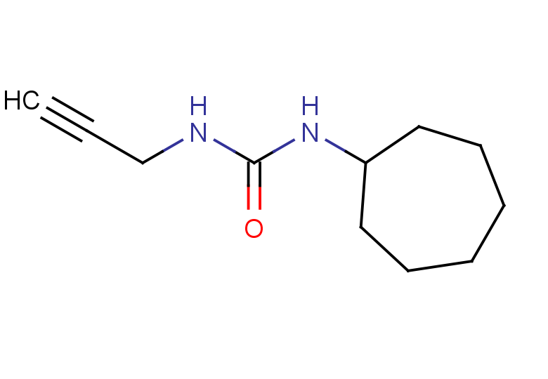 1-cycloheptyl-3-(prop-2-yn-1-yl)urea