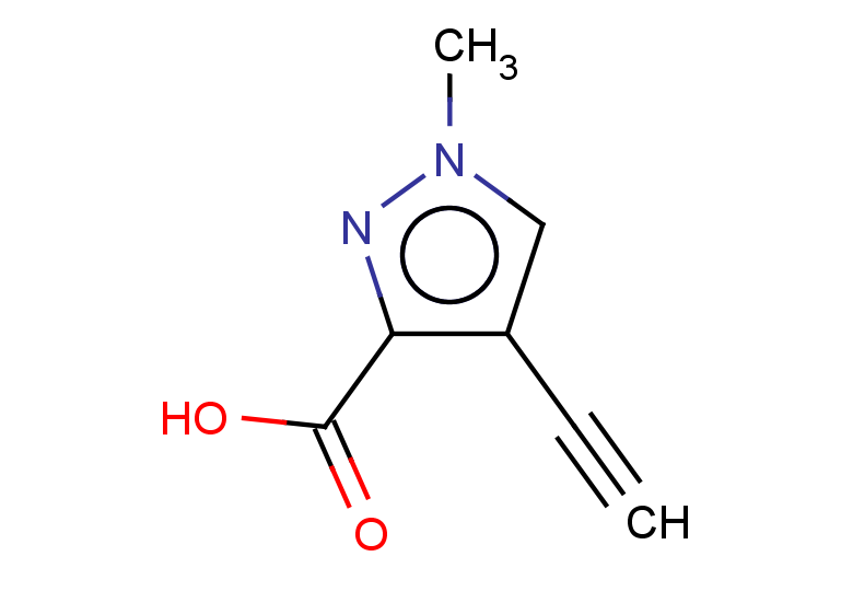 4-ethynyl-1-methyl-1H-pyrazole-3-carboxylic acid