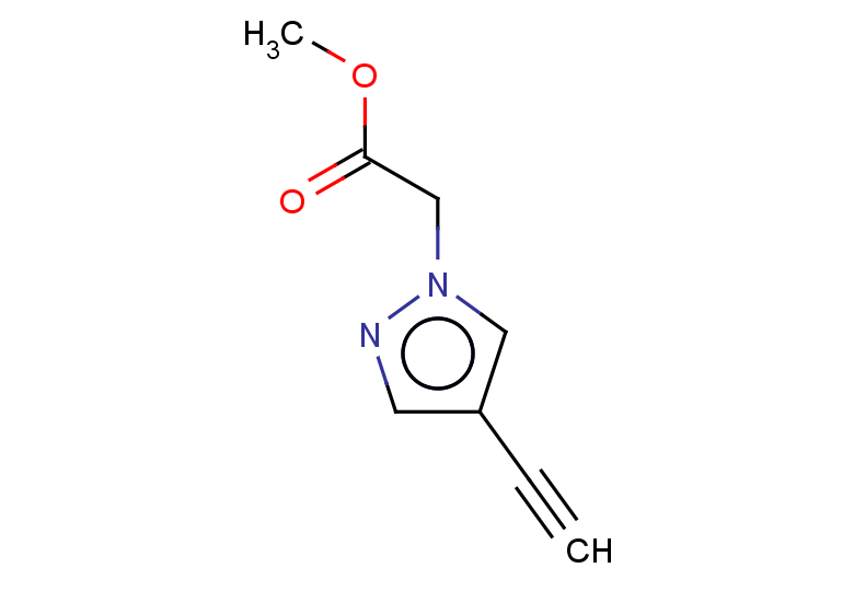 methyl 2-(4-ethynyl-1H-pyrazol-1-yl)acetate