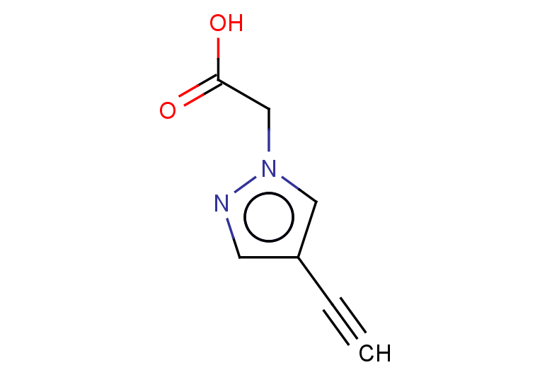 2-(4-ethynyl-1H-pyrazol-1-yl)acetic acid
