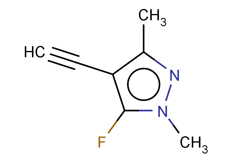 4-ethynyl-5-fluoro-1,3-dimethyl-1H-pyrazole