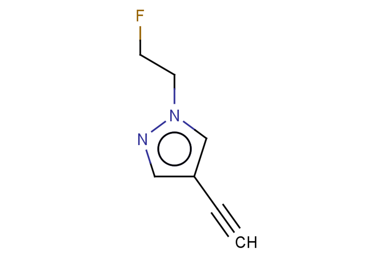 4-ethynyl-1-(2-fluoroethyl)-1H-pyrazole