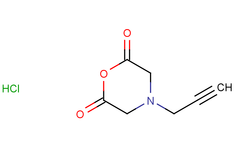4-(prop-2-yn-1-yl)morpholine-2,6-dione hydrochloride