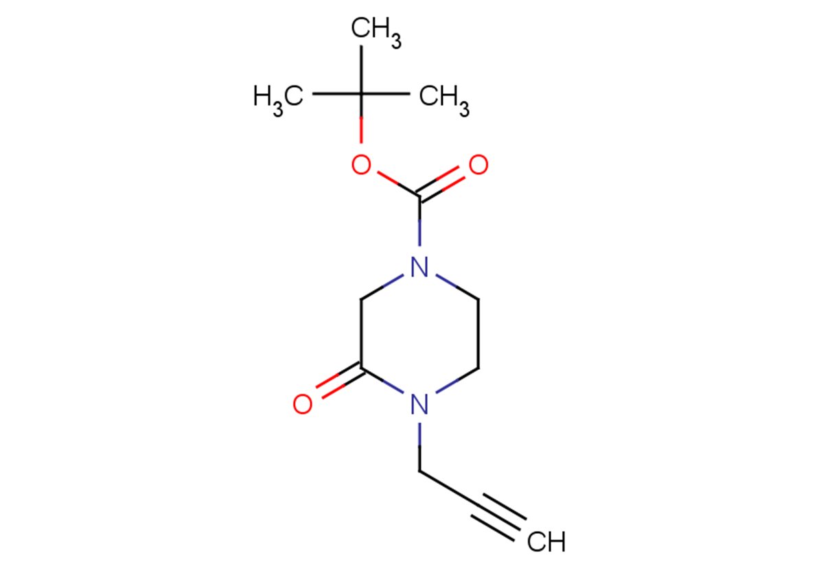 tert-butyl 3-oxo-4-(prop-2-yn-1-yl)piperazine-1-carboxylate